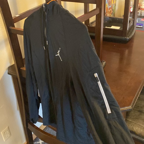 Long sleeve hooded Jordan workout fleece - Picture 2 of 6